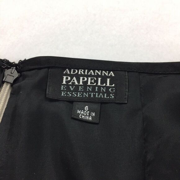 Adrianna Papell Lace Overlay Slip Pencil Skirt - Picture 4 of 8